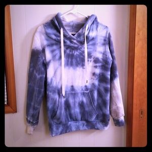 Tie Dye Blue Hoody